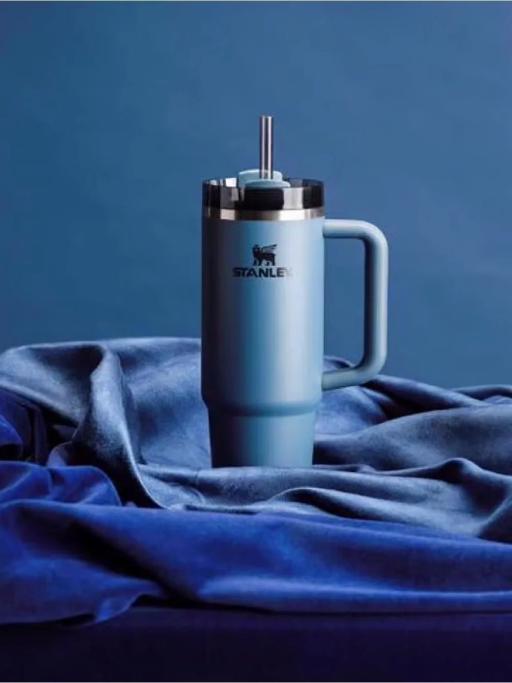 Stanley Quencher H2.0 40oz Blue Spruce Tumbler NWT + Silicone Boot - Picture 8 of 8